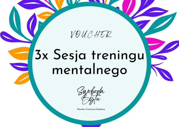 VOUCHER 3x Sesja treningu mentalnego